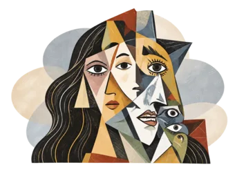 Illustrazione dedicata a disregolazione emotiva e disturbi della personalit&agrave;